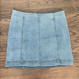 Jolt Women's Skirt Denim Blue Skirt